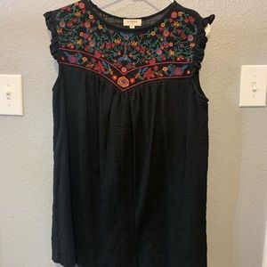 Umgee embroided dress Medium